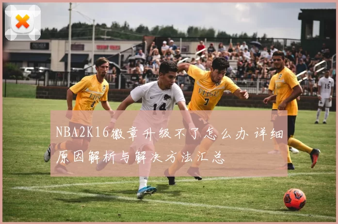 NBA2K16徽章升级不了怎么办 详细原因解析与解决方法汇总